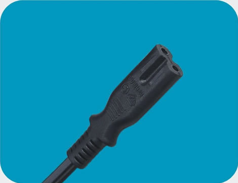 IEC 60320 C7八字尾无极性插头